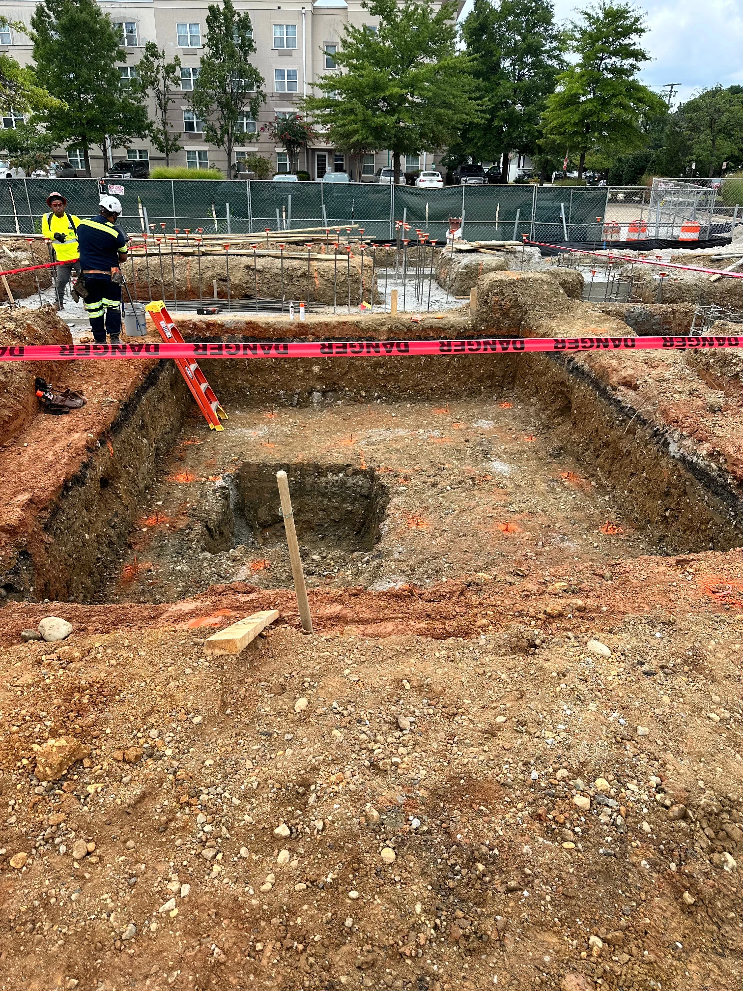 Excavation site